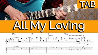 All My Loving - Guitar TAB (The Beatles)