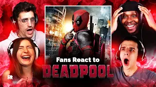 Maximum Effort! FIRST TIME watching Deadpool (2016) Reaction Mashup