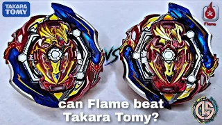 Union Achilles Takara Tomy vs Flame | Real vs Fake | Beyblade Burst GT ベイブレードバーストガチ