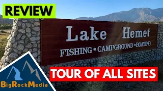 Lake Hemet Campground | Review & Full Tour (all camping areas)