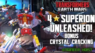 Transformers: Earth Wars - 4 Star Superion Unleashed!