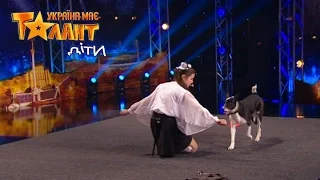 Looks amazing! Training abandoned dog - Got Talent 2017