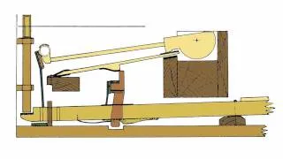 "Cristofori action" - Escapement action for early fortepiano by Bartolomeo Cristofori, 1726