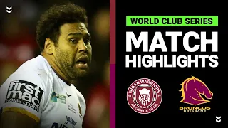 Wigan Warriors v Brisbane Broncos | Match Highlights | NRL World Club Series | 2016