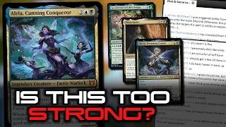 Alela Cunning Conjueror is too strong? | MTG Commander Gameplay | tribalkai