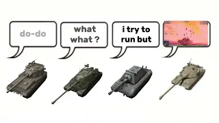 tier X tank in Wotblitz be like