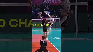 An unexpected comeback 🤯 #epicvolleyball #volleyballworld #volleyball