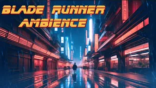 Blade Runner Ambient 1 hour - Cyberpunk music for Relaxation and Focus [Voight Kampff Test]