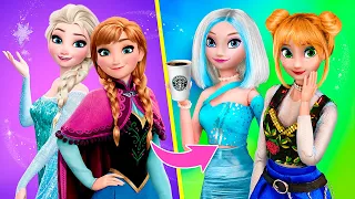Elsa y Anna en el Mundo Moderno / 10 DIYs de Frozen