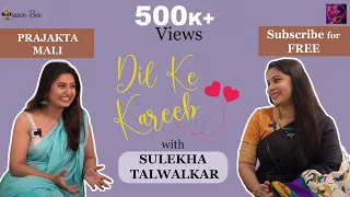 Ravishing Prajakta Mali on Dil Ke Kareeb with Sulekha Talwalkar !!!