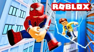 Becoming Spider-Man in Roblox!