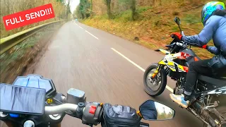 YAMAHA MT125 POV: Ride Out & Amazing Views (RAW SOUND)