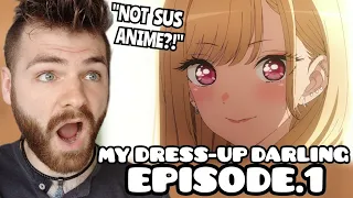 THE CHEEKY COSPLAY ANIME??!! | My Dress-Up Darling | Episode 1 | New Anime Fan | REACTION!