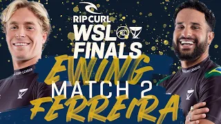 Ethan Ewing vs Italo Ferreira | Rip Curl WSL Finals 2022 - Match 2