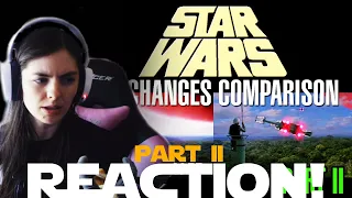 Reacting to "All Changes Made to Star Wars: A New Hope" Part 2!