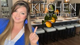 Episode Number 2 | Summer - Themed Kitchen | 2024 | Decorate With Me & Tour