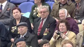 60 лет Великой Победы. Парад на Красной площади 9 мая 2005 года HD