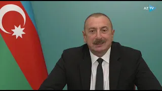 Prezidentdən xalqa MÜJDƏ: Qarabağdan separatçılar silahlarını təhvil verib ÇIXIRLAR - VİDEO