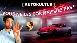 TOP 4 des PORSCHE que vous ne CONNAISSIEZ PAS ! [AUTOKULTUR]