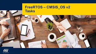 FreeRTOS on STM32 v2 - 12 Tasks intro