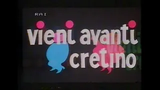 VIENI AVANTI CRETINO TRAILER RAI 1982 (APPUNTAMENTO AL CINEMA)