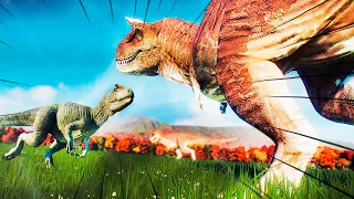Carnotauro da Disney e Alossauro do Walking With Dinosaur | Jurassic World Evolution 2: Mods | PT/BR