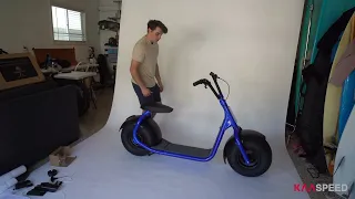 Kaaspeed K1s Fat Tire Scooter Unboxing