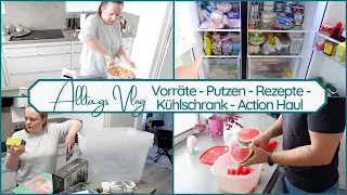 Alltags Vlog - putzen / kochen / Vorräte / Wocheneinkauf / Action Haul /Get it all done /Motivation