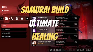 Samurai Build Super Healing | Ghost of Tsushima Legends