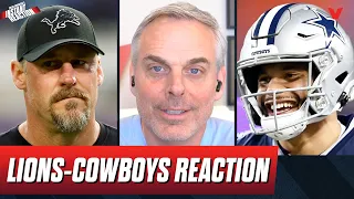 Lions-Cowboys Reaction: Dan Campbell going for 2, Dak & CeeDee Lamb BALL OUT | Colin Cowherd NFL