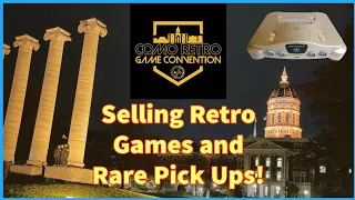 COMO Retro Game Convention 2022: Vendor Experience +Pick Ups!