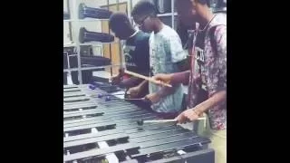Black Beatles marimba version