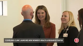 WATCH | Maria Shriver visits Cleveland Clinic for launch of new Women’s Health & Research Center