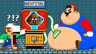 Super Mario Bros: What happened to Mario's PREGNANT? Game Animation