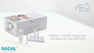 NADAL® COVID-19 Ag Test - COVID-19 Antigen Schnelltest (243103N-25PA)