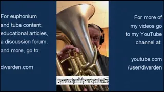 How to Practice Circus Bee March - Euphonium or Baritone Horn - Tips for the Practice Room