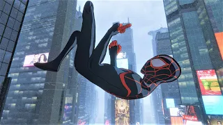 Spider Man Miles Morales Animated Suit - High Action Combat & Stylish Web Swinging Free Roam