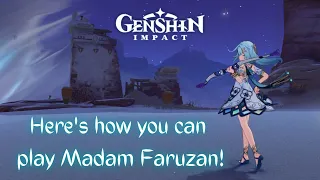 Madam Faruzan here to teach you a few tricks | Faruzan Showcase | Genshin Impact