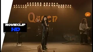 Bohemian Rhapsody (2018) | Primera Gira de Queen / Escena "Fat Bottomed Girls" | MovieClip Latino HD