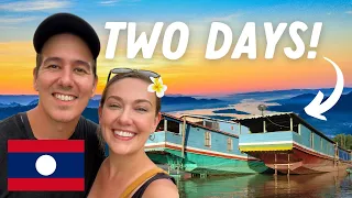 VIP MEKONG RIVER CRUISE to Luang Prabang! 🇱🇦 Nagi of Mekong