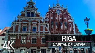 【4K】Riga from Above 🔥 Capital of LATVIA 2021 🔥 Cinematic Wolf Aerial™ Drone Film