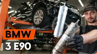 Как заменить топливный фильтр на BMW 3 (E90) [ВИДЕОУРОК AUTODOC]