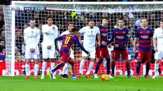 Neymar vs Real Madrid Away 2015/2016(0-4)////