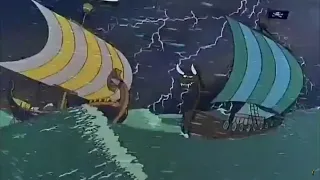 Asterix and Cleopatra - The Pirates [HD]