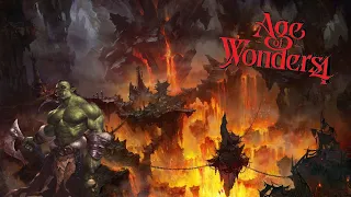 Пламенные орки на пути хаоса! (Age of Wonders 4)