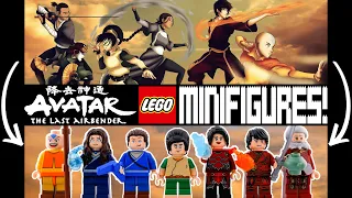 Lego 'Avatar: The Last Airbender' Minifigures!