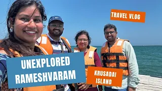 Let's Explore Unexplored Rameswaram|Krusadai Island🏝️#ramsetu