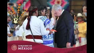 Entrega de bastón de mando de los pueblos originarios | Gobierno de México