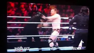 Shield vs Cena Sheamus Daniel Bryan RAW 1/27/14 1/2