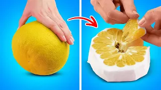 Cool Ideas For Serving Food And Simple Tricks To Peel & Cut Fruits And Vegetables